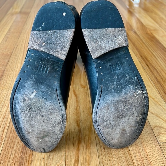 Frye Melissa Button Back Zip Black leather boots women size 6.5 - Picture 10 of 10